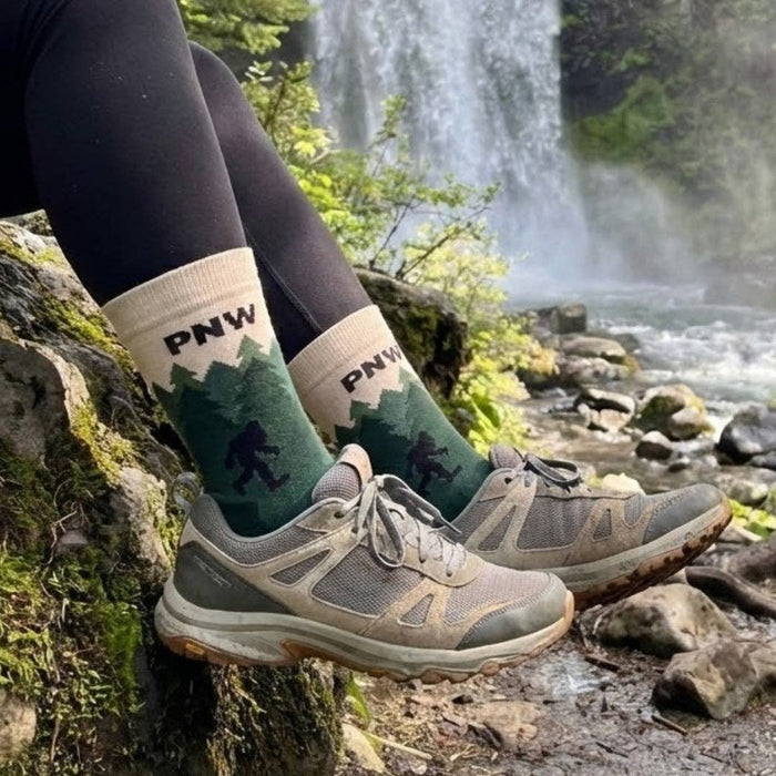 PNW Bigfoot Socks