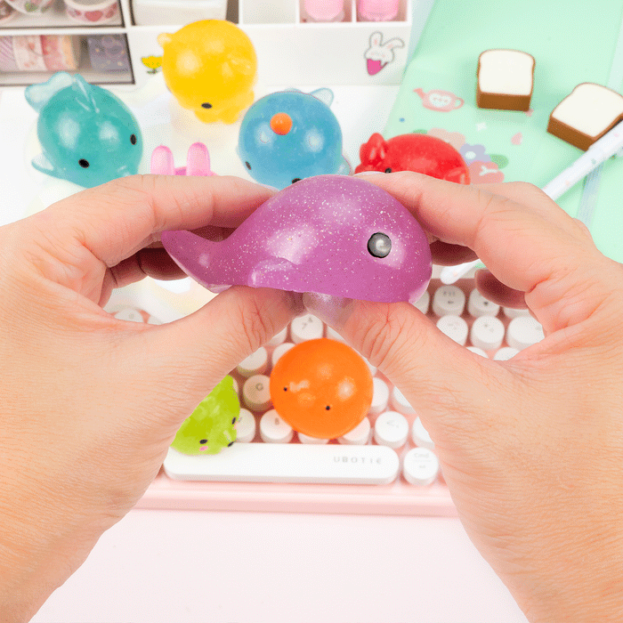 Glitter Mochi Sensory Toy