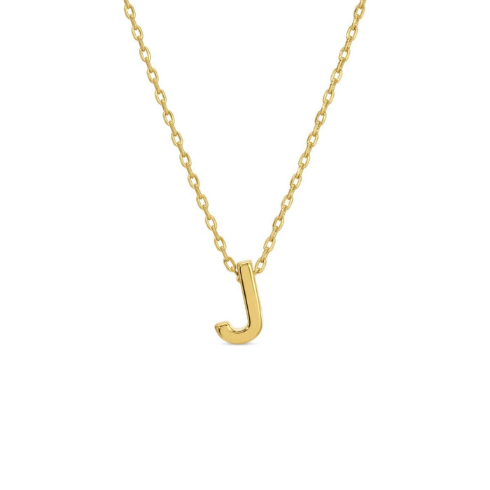 Small Initial Necklace