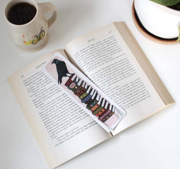 Bookmark - Crow and Books Bookmark