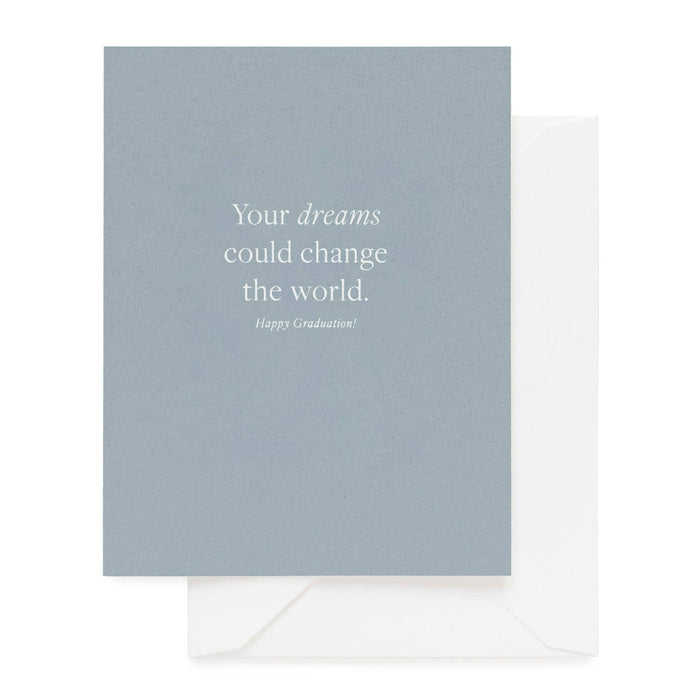 Change The World Grad Card