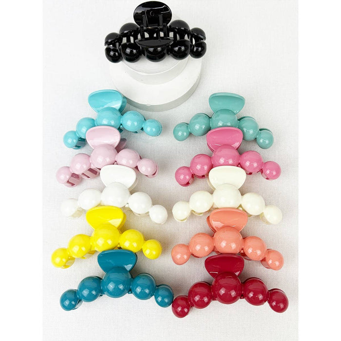 Round Ball Hair Claw Clip