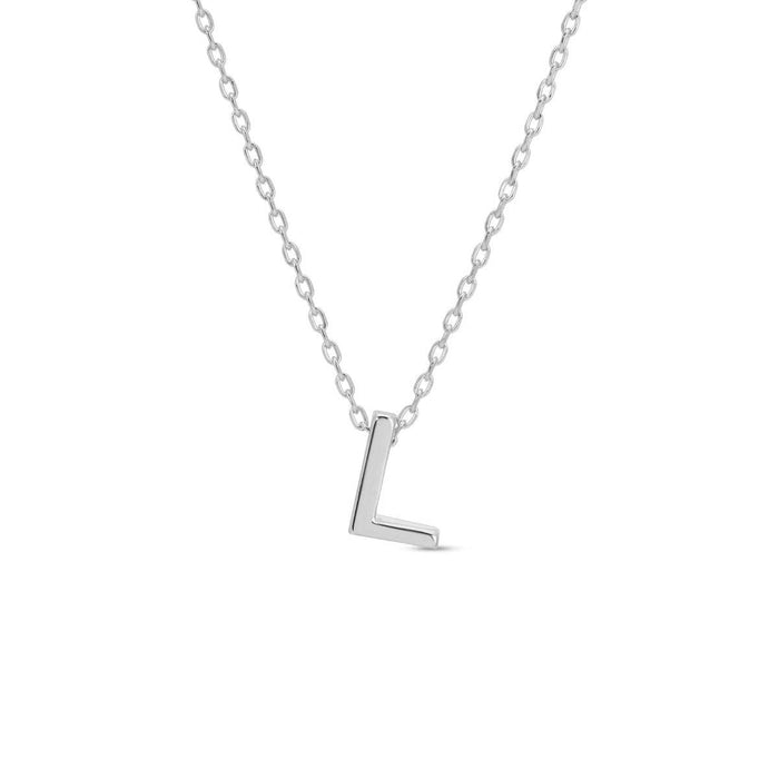 Small Initial Necklace
