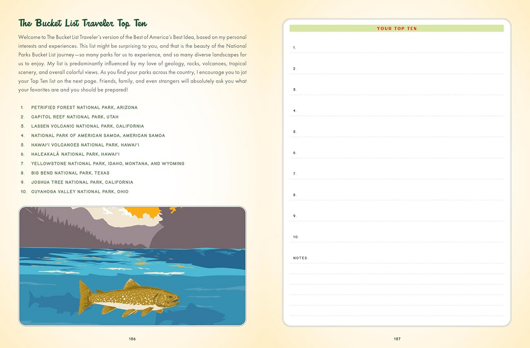 The National Parks Bucket List: The Ultimate Adventure Journal for all 63 Parks