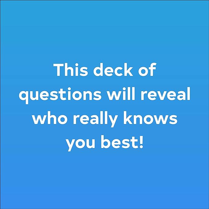 How Well Do You Know Me: After Dinner Activity