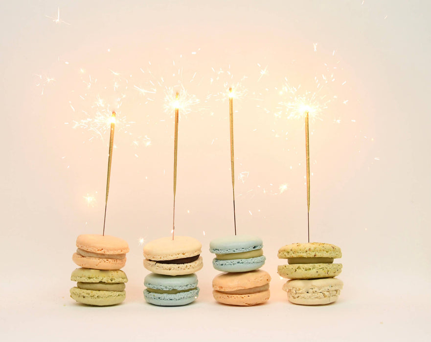 Gold Sparkler Birthday Candle - 6.75"