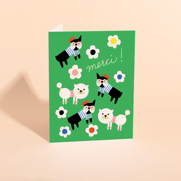 MERCI BEAUCOUP - Thank You Card