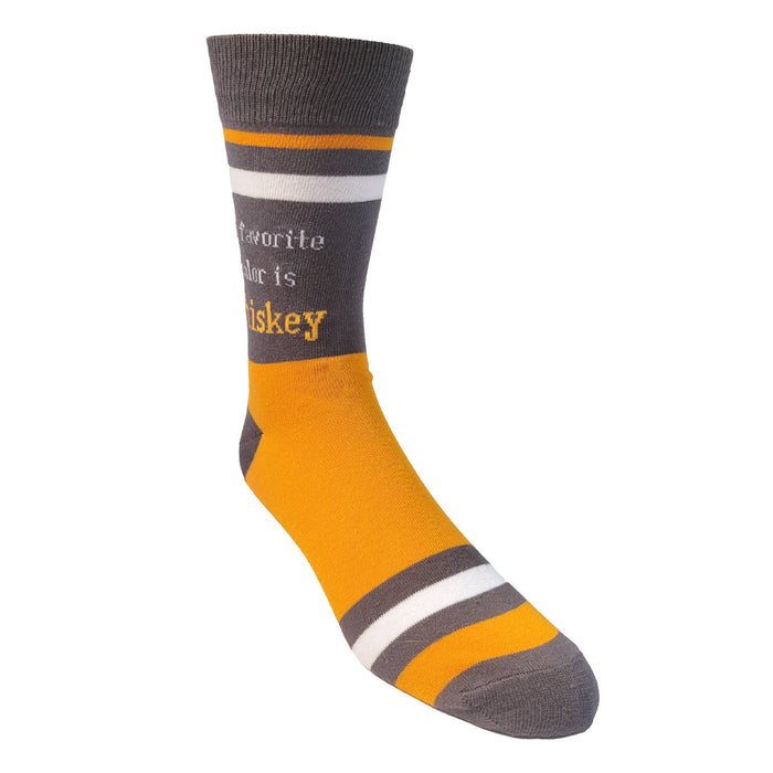 My Favorite Color is Whiskey - Men's Socks