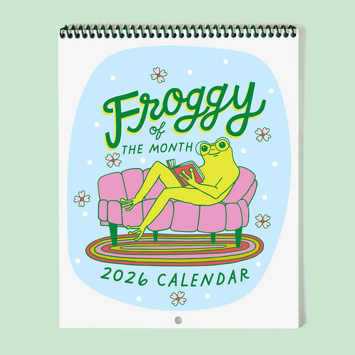 Froggy of the Month 2026 Calendar