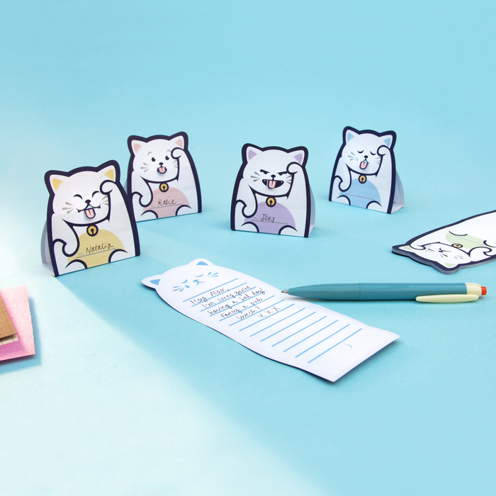 Lucky Cat Message Pad