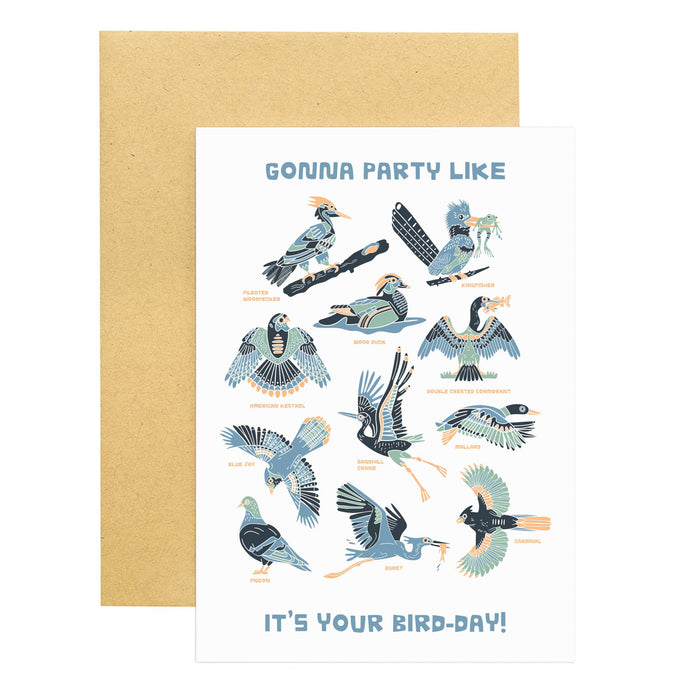 Bird-Day Card