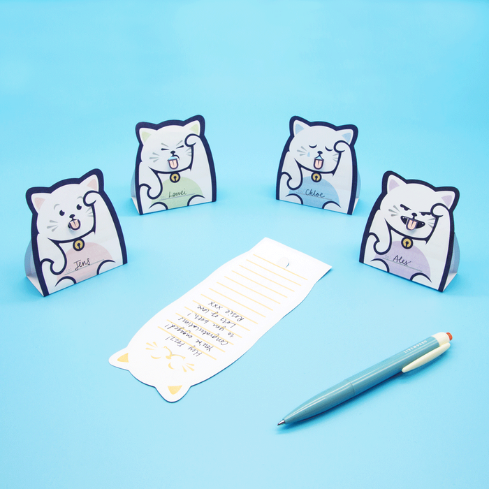 Lucky Cat Message Pad