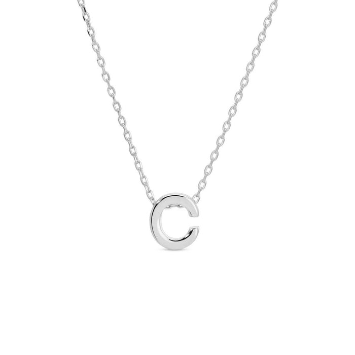 Small Initial Necklace