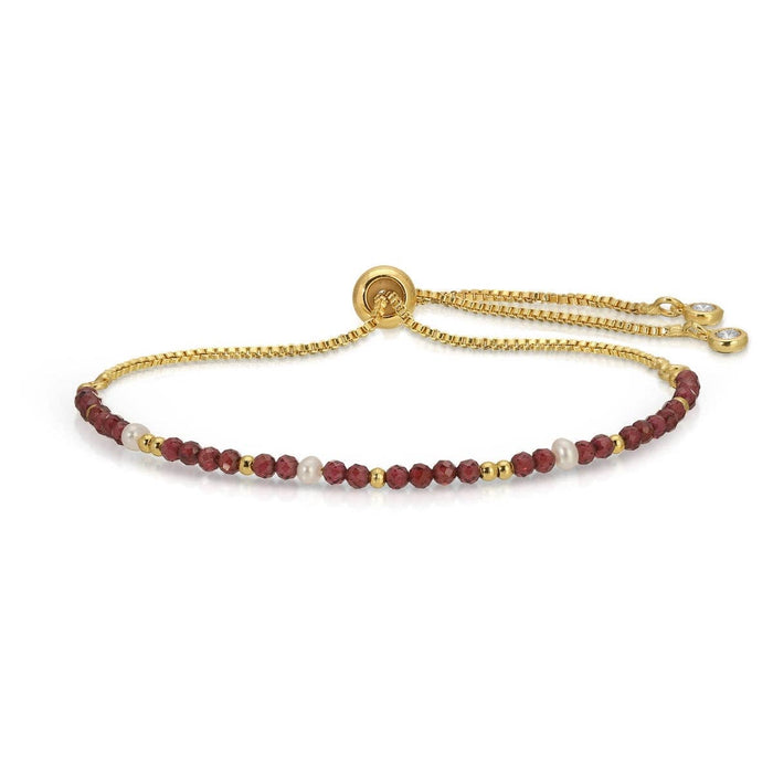 Delicate Stone Pulley Bracelet