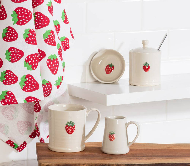 Strawberry Mini Jug-3"H(5oz)