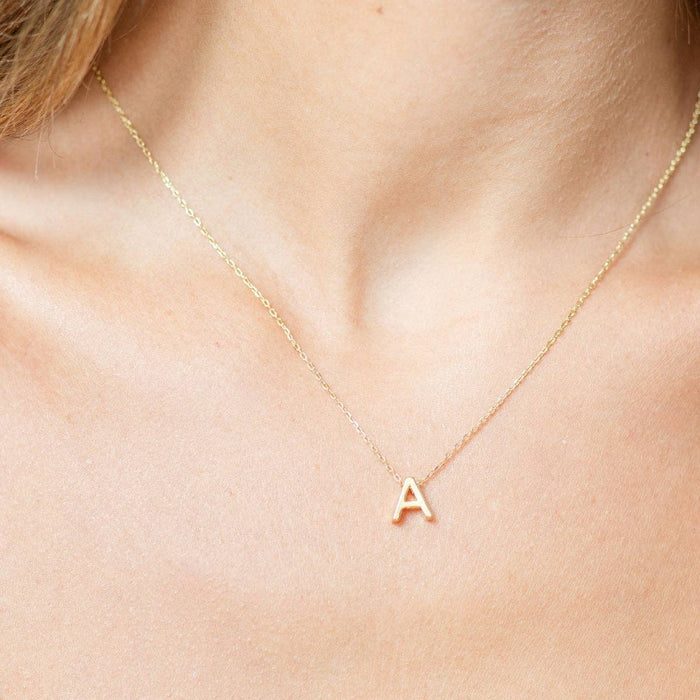 Initial Pendant Necklaces