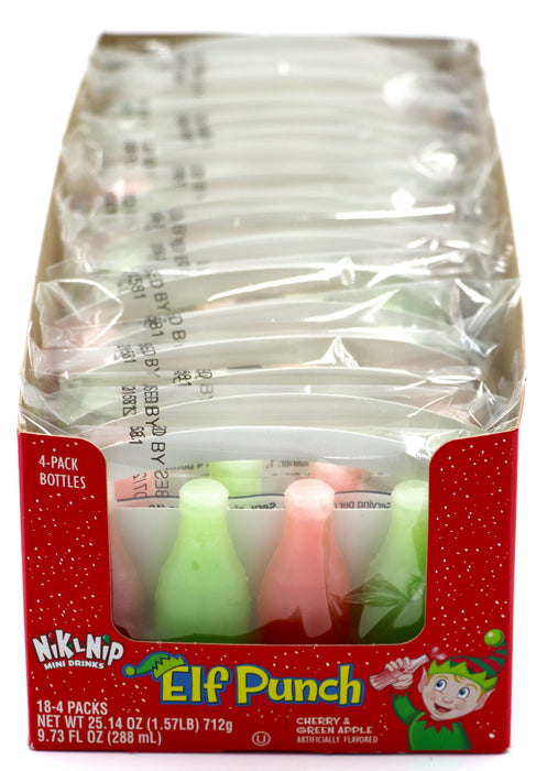 Nik-L-Nip Elf Punch Mini Drinks, 18ct