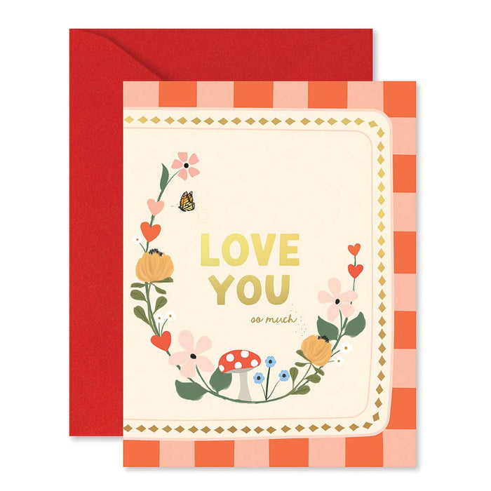 Groovy Love Greeting Card