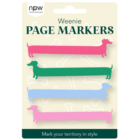 pack of 4 page markers 