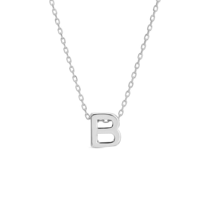 Small Initial Necklace