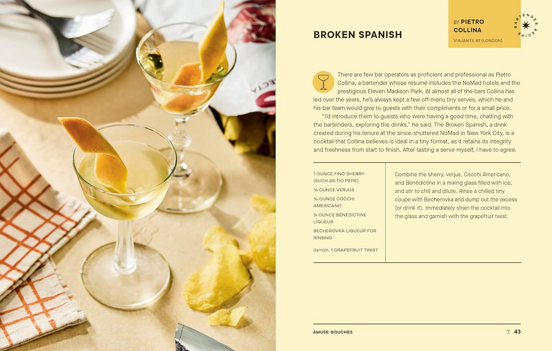 Tiny Cocktails : The Art of Miniature Mixology: A Cocktail Recipe Book