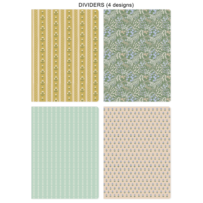 Blue Stripe Softcover Daily Journal