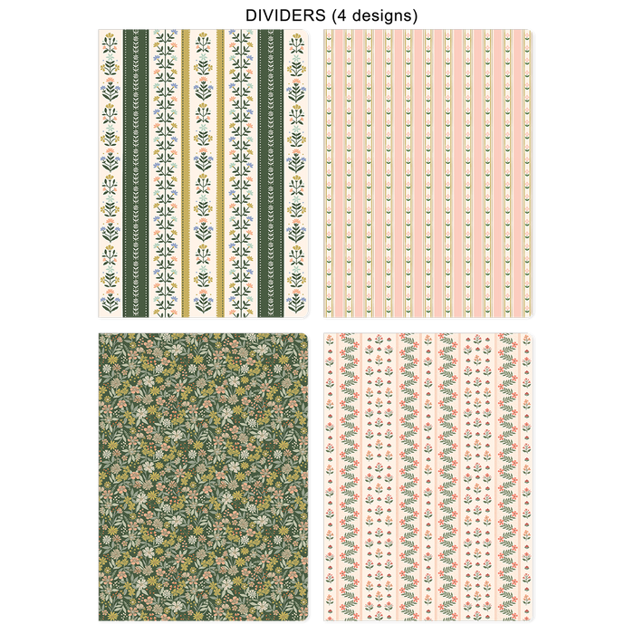 Pink Floral Softcover Journal