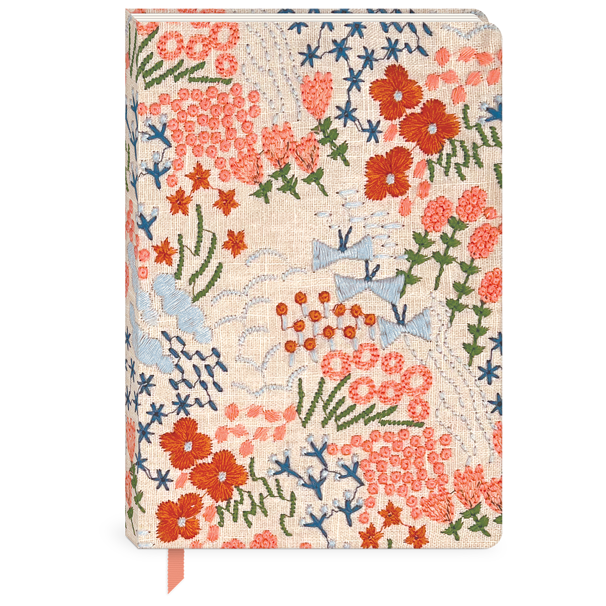 Multi Embroidered Fabric Journal – Pulp & Circumstance