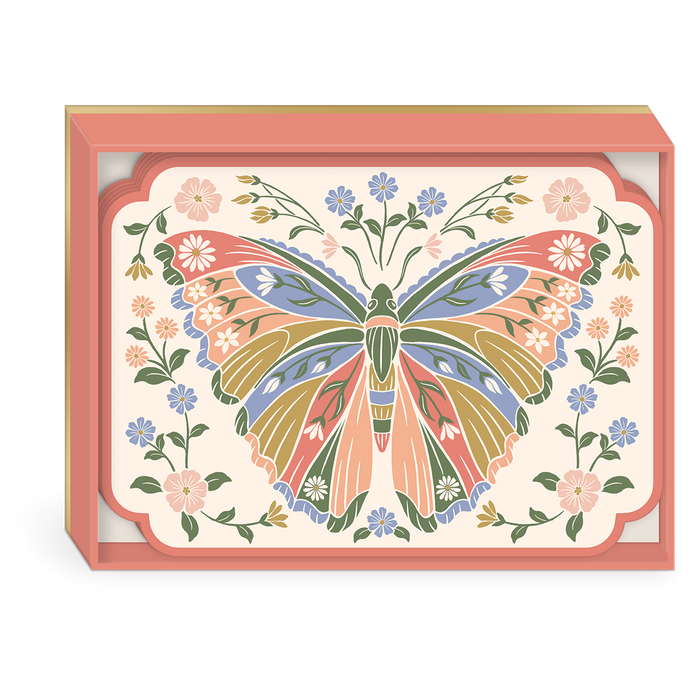 Wildflower Meadow Butterfly Note Cards