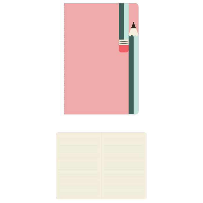 Book Smarts Pink and Green Notebook Set
