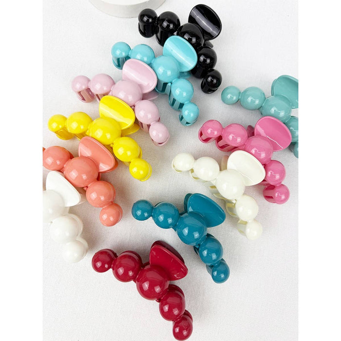 Round Ball Hair Claw Clip