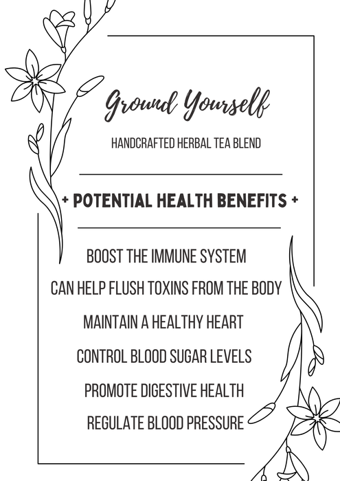 Ground Yourself Handcrafted Herbal Tea Blend