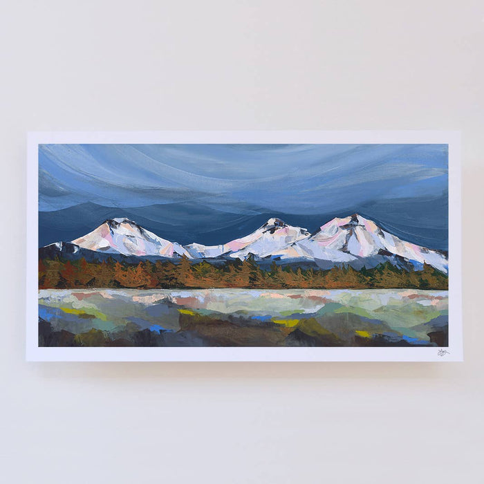 Three Sisters Panorama - Fine Art Print