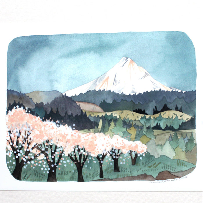 8 x 10" Print - Mt Hood Landscape