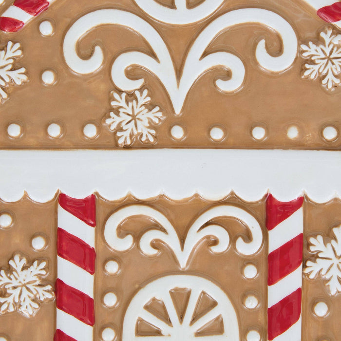 Gingerbread House Cookie Plate
