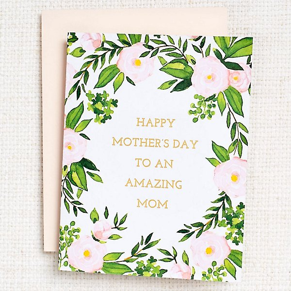 Amazing Mom Floral Card