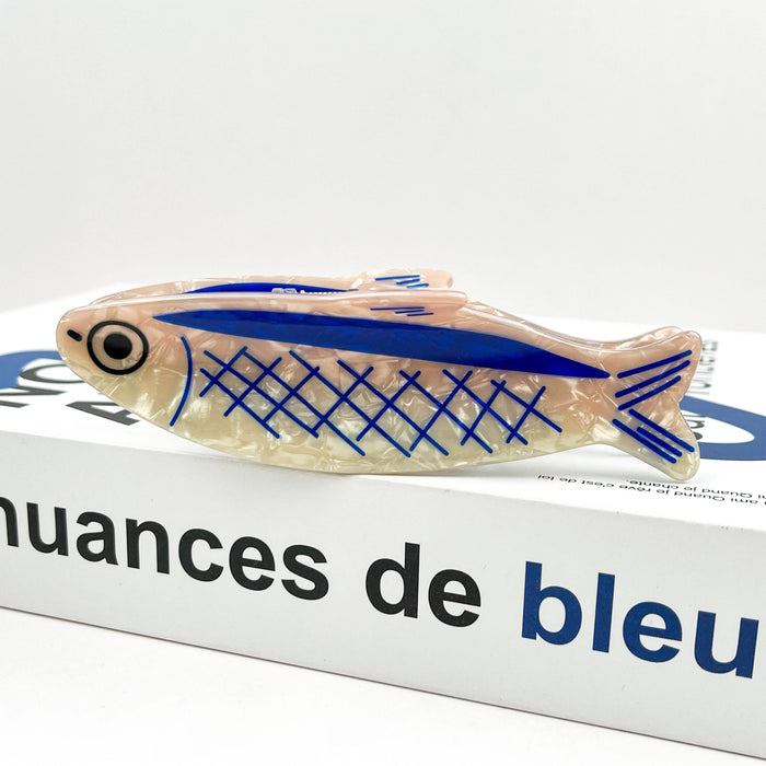 Sardine-Shaped Hair Claw Clip