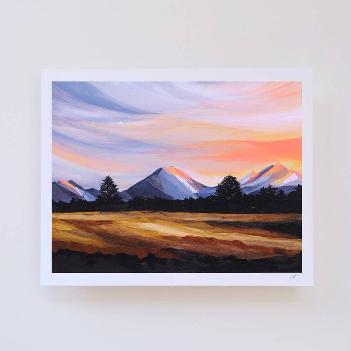 Three Sisters Sunset - Fine Art Print