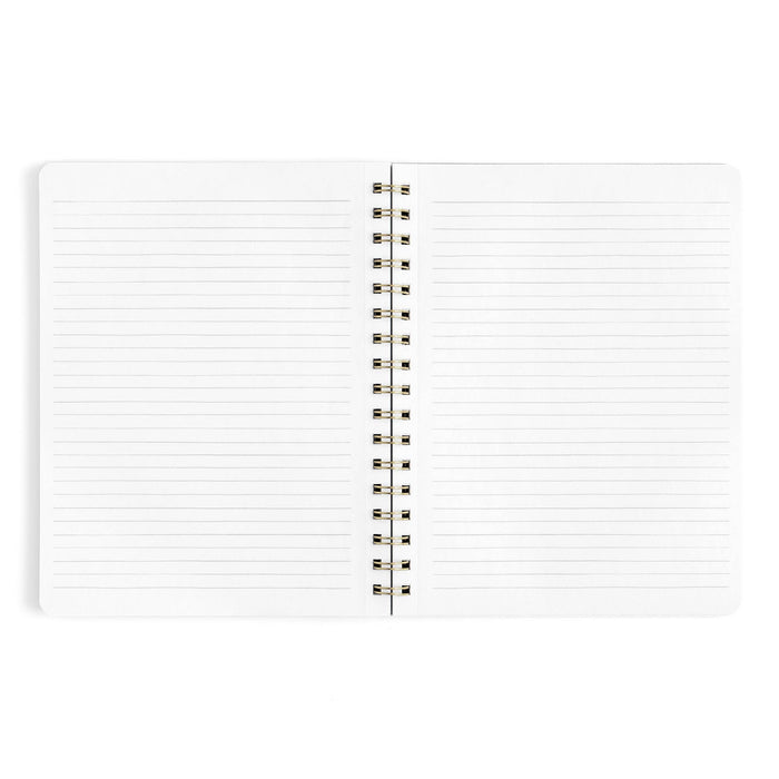 Vintage Blooms Floral Spiral Notebook