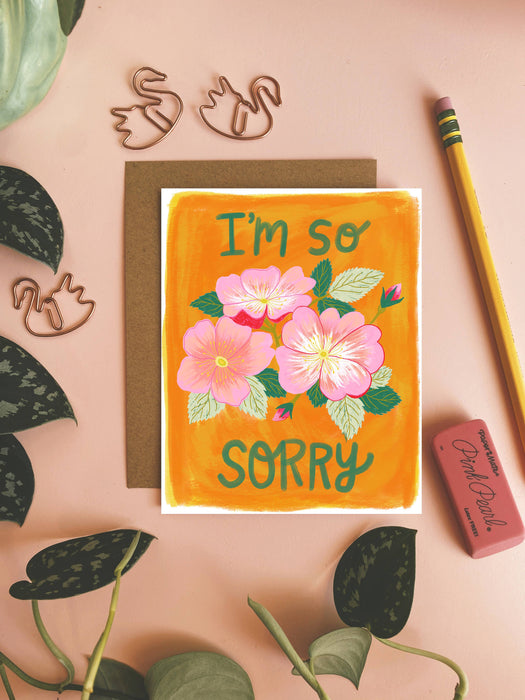 I'm So Sorry - Greeting Card