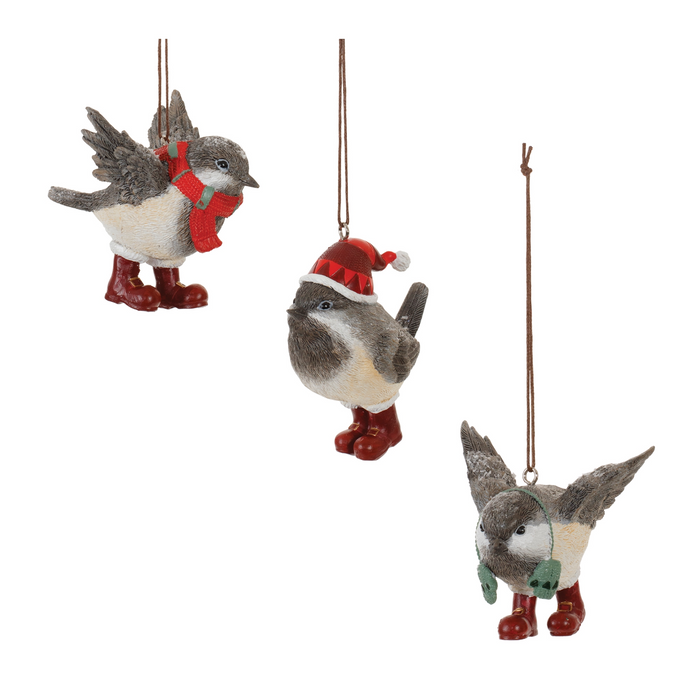 Resin Bird Ornament