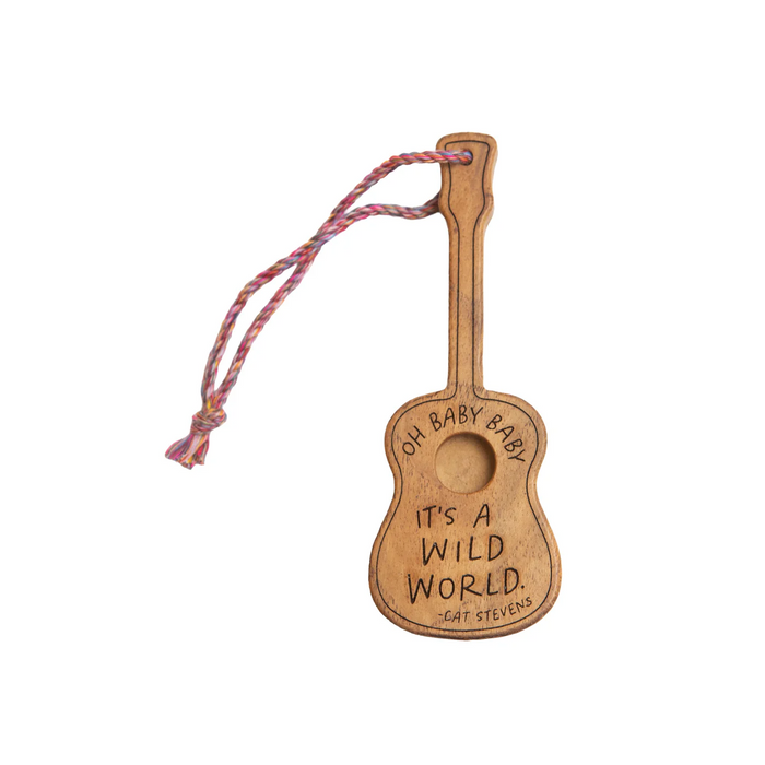 Mini Wooden Guitar With Kantha String