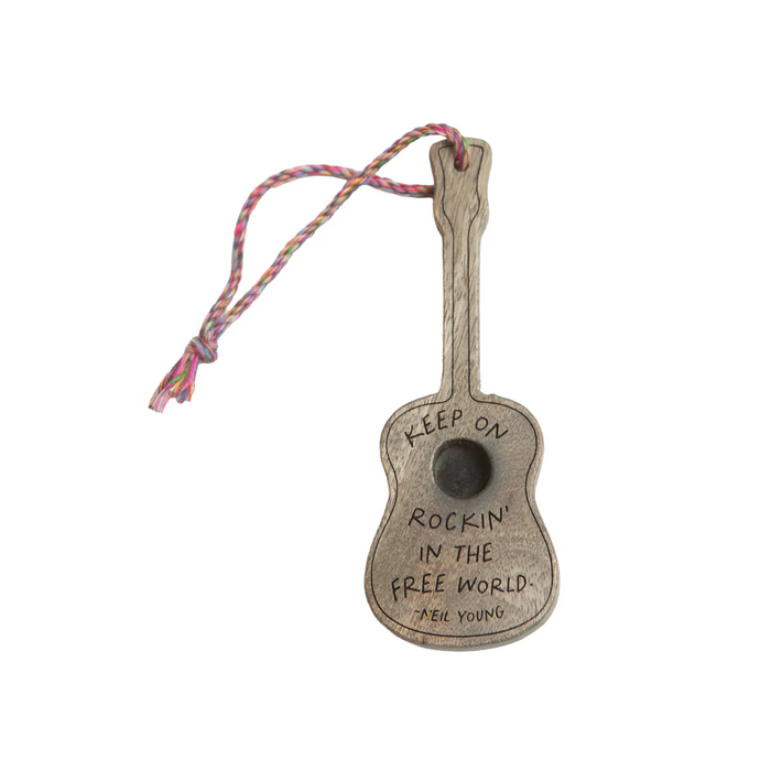 Mini Wooden Guitar With Kantha String