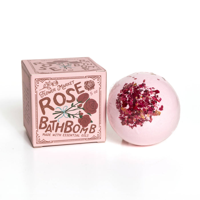 Rose Bath Bomb - 5 oz