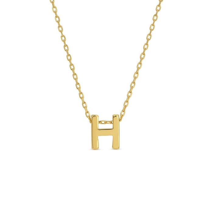 Small Initial Necklace
