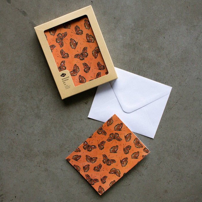 Flying Monarchs Notecard Set