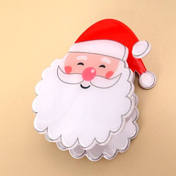 CHRISTMAS HAIR CLAW CLIPS