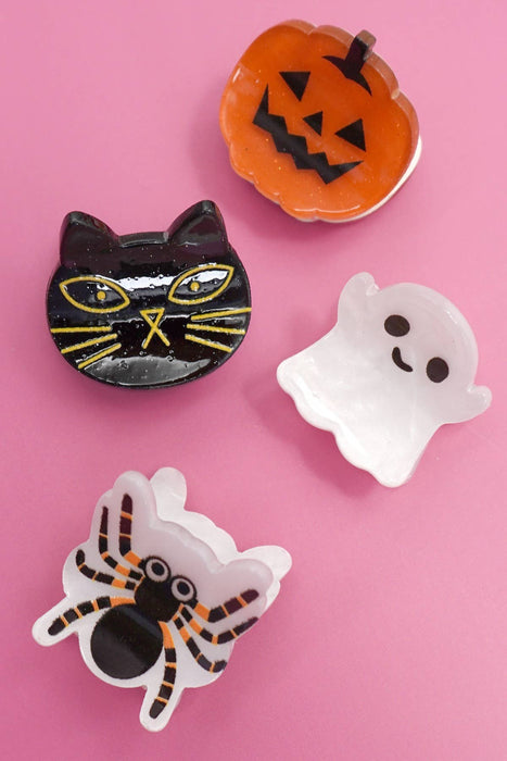 Mini Halloween Hair Clips