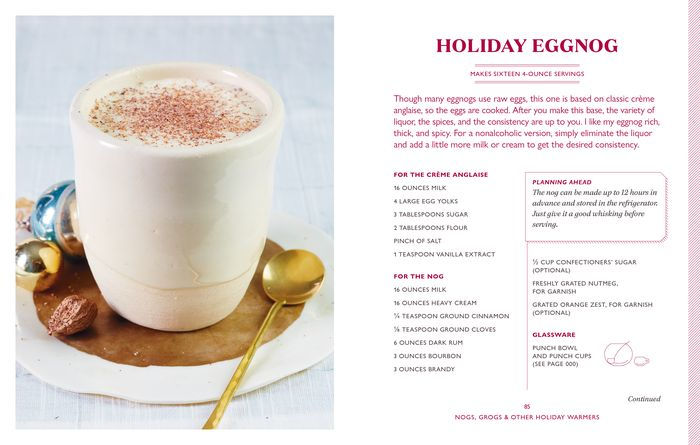 The Artisanal Kitchen: Holiday Cocktails: The Best Nogs, Punches, Sparklers, and Mixed Drinks for Every Festive Occasion