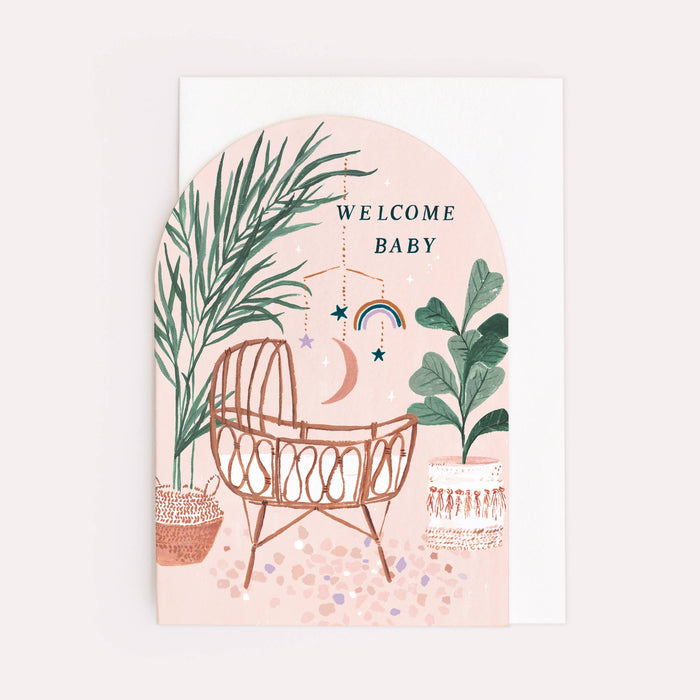 Welcome Baby Nursery Card